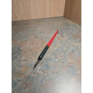 eagle pencil co Fountain Pen Vintage 1928 Vtg Eagle Pencil Company Red Quill